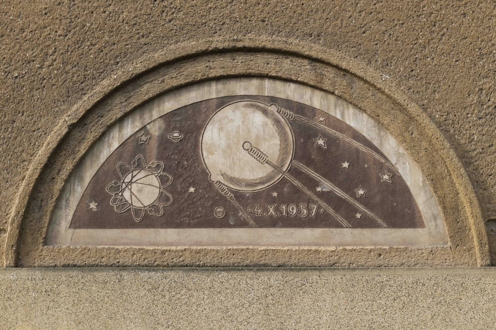 Domovní znamení, Brno-Žabovřesky, Pod Kaštany 22, 1957, foto Oto Palán
