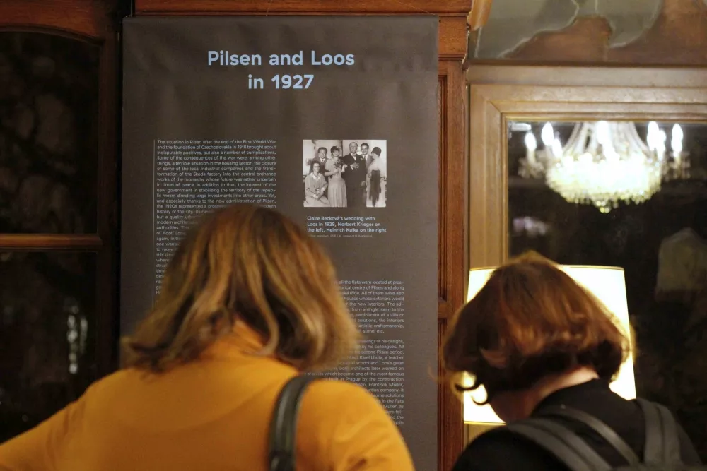 Výstava Loos and Pilsen 