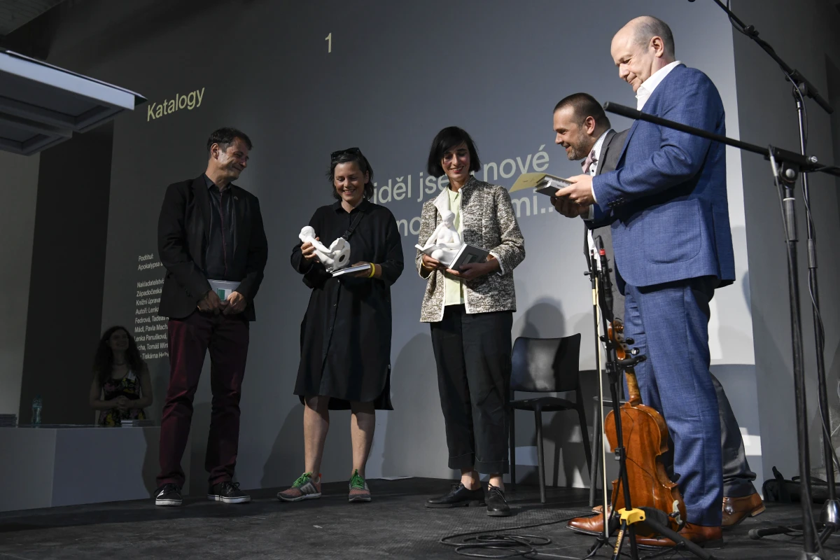 Slavnostní vyhlášení soutěže Nejkrásnější české knihy roku 2023. Foto: Oto Palán