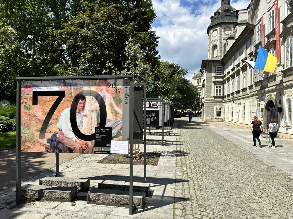 Výstava 70 let Západočeské galerie v Plzni