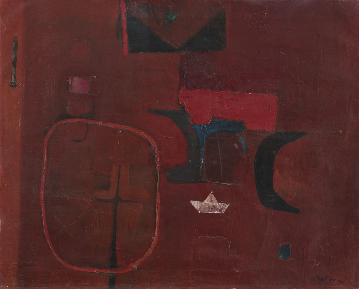 Jiří Patera, Znamení (Obraz VI), 1966, soukromá sbírka