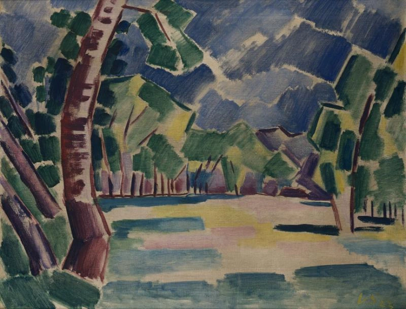 Václav Špála, Krajina, 1923