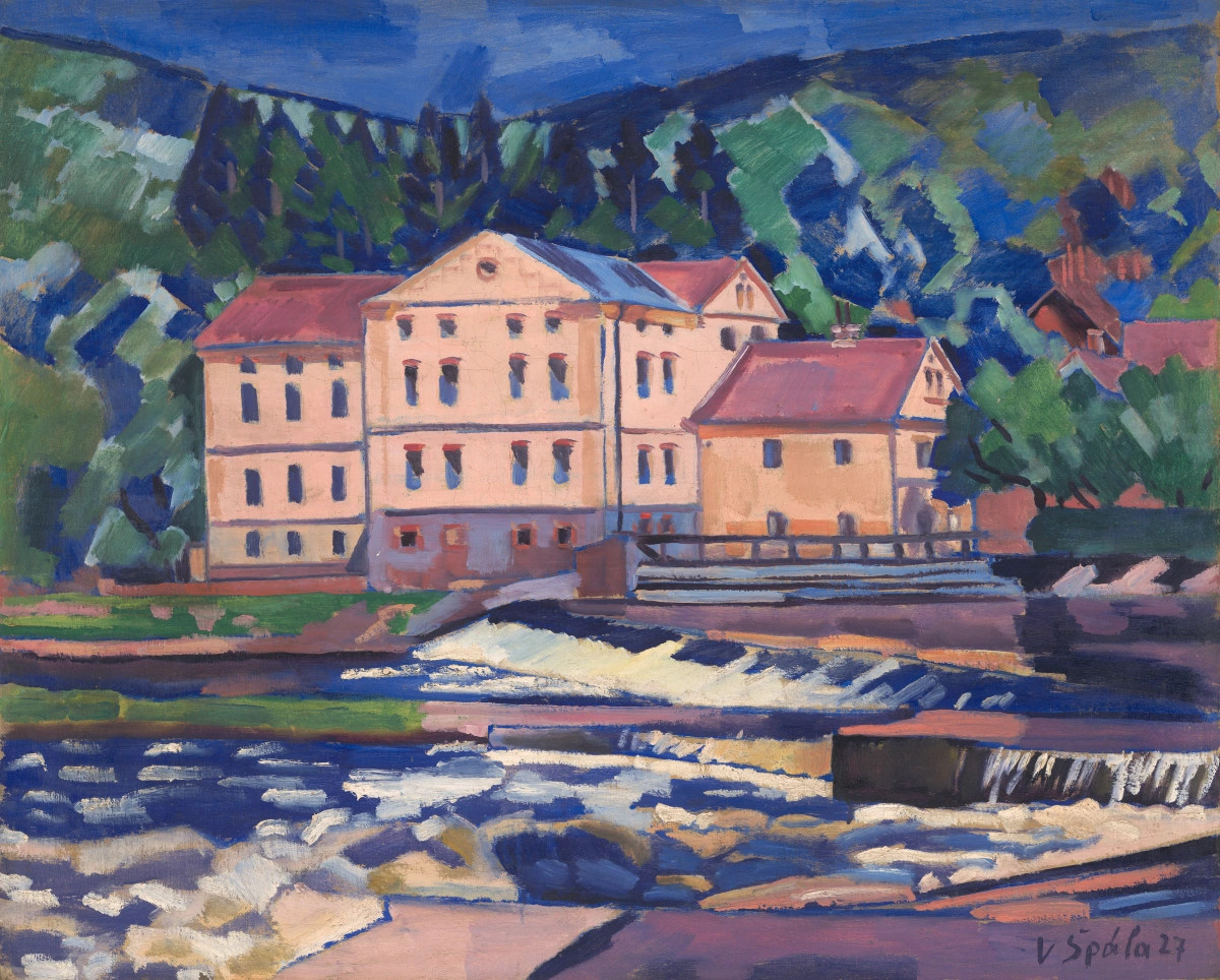 Václav Špála, Mlýn na Červené, 1927