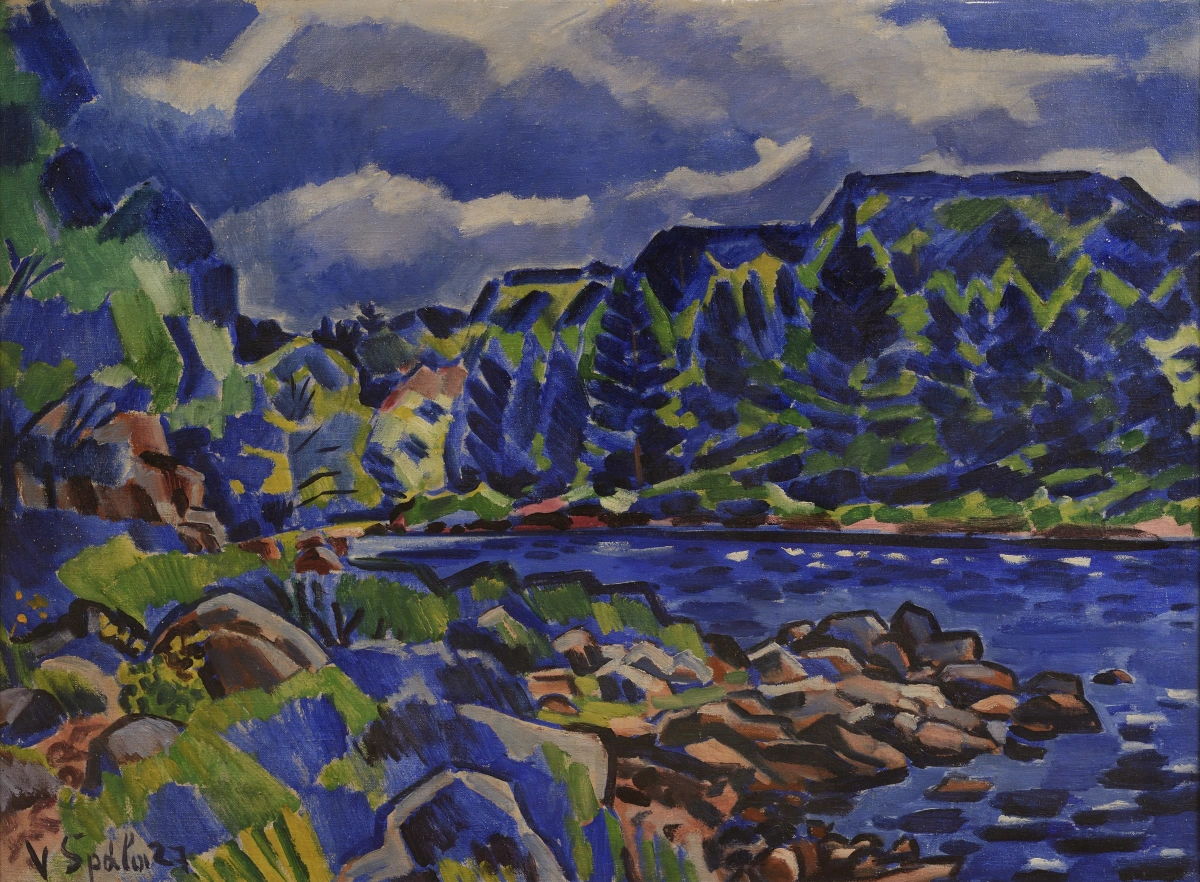 Václav Špála, Vltava u Červené, 1927