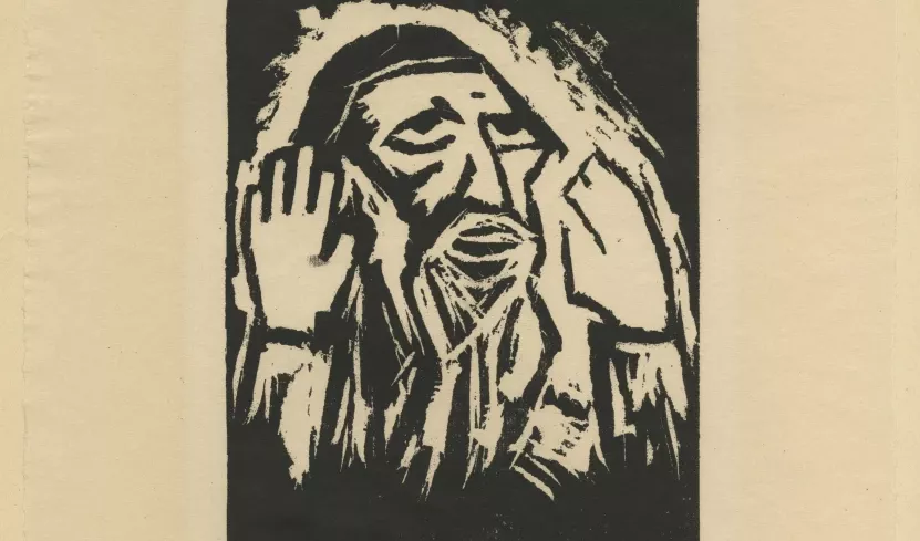 Friedrich Feigl, Hore Israel (Z alba Künstlergabe zum XII. Zionisten-Kongress), 1921, Židovské muzeum v Praze